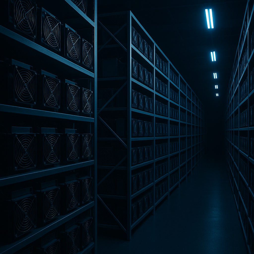 Asic mining farm